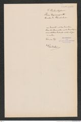 k.k. naturhistorisches Hofmuseum, Intendanzakten 1885-1896 (Hauer), Aktenzahl Z.208.a/1887, Seite 2
